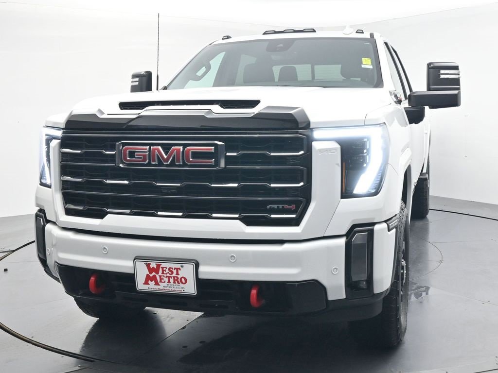 Used 2024 GMC Sierra 3500HD AT4 with VIN 1GT49VEY9RF106475 for sale in Monticello, Minnesota
