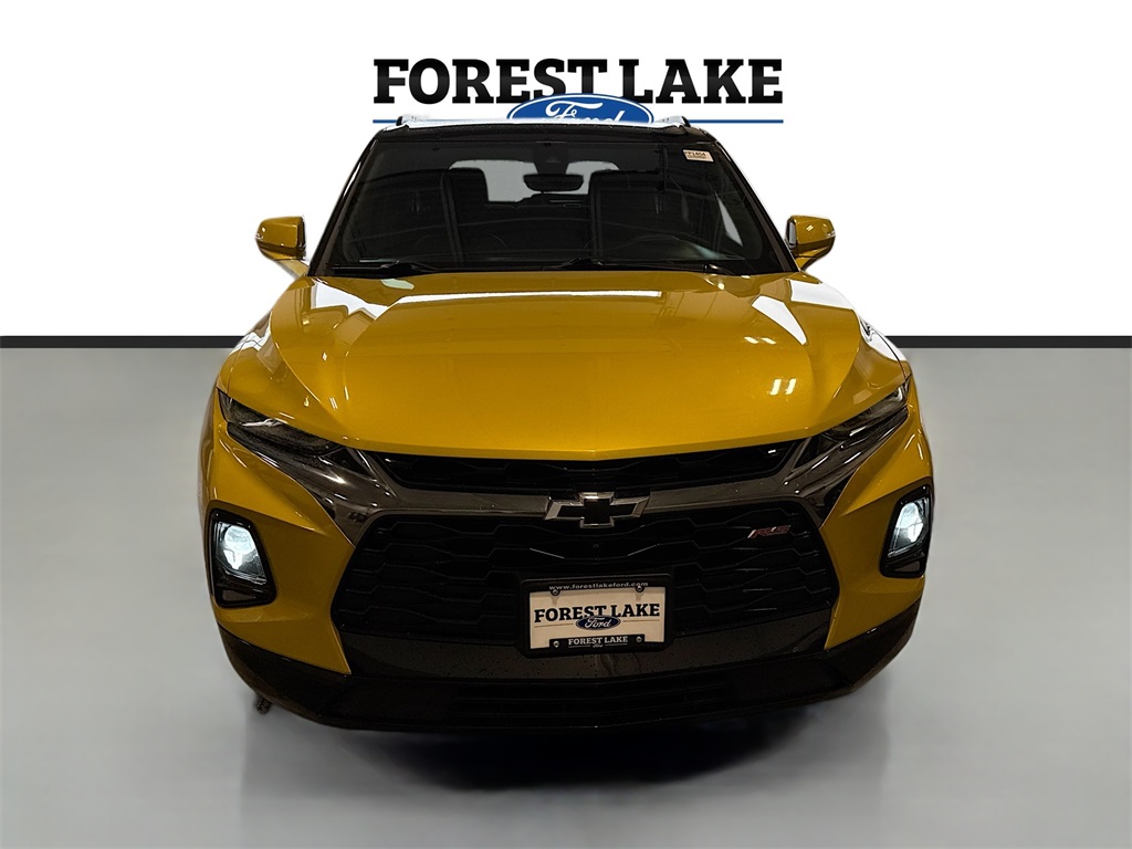 Certified 2022 Chevrolet Blazer RS with VIN 3GNKBKRS4NS134729 for sale in Forest Lake, Minnesota