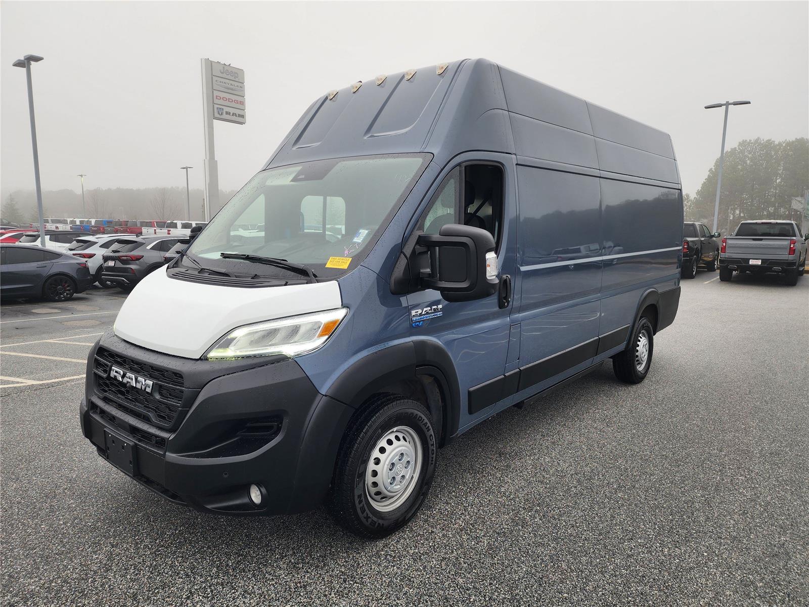 Used 2024 RAM ProMaster EV Delivery Van Base with VIN 3C6MRWAZ1RE131909 for sale in Spartanburg, SC
