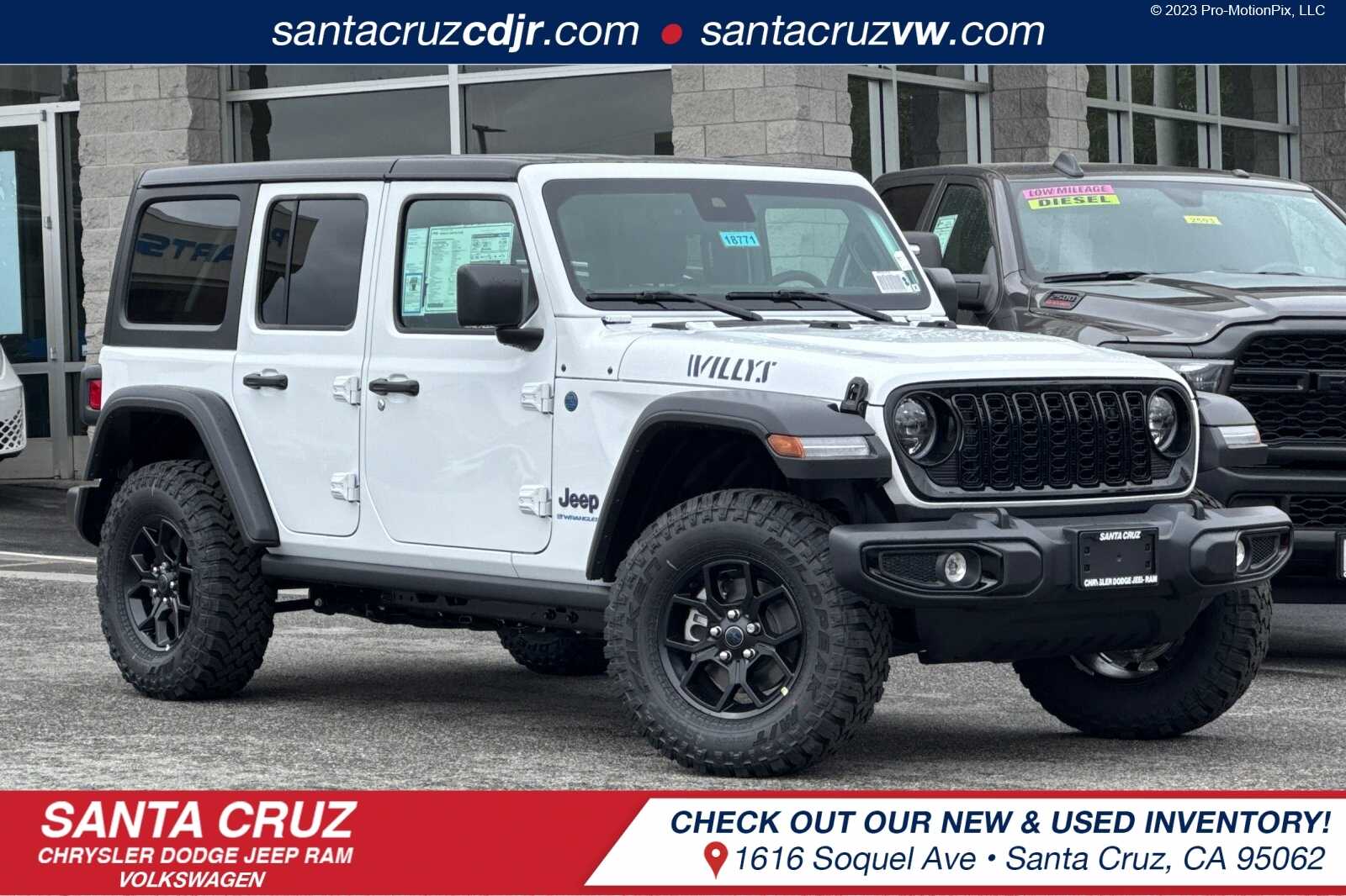 NEW 2025 JEEP WRANGLER 4-DOOR WILLYS 4XE