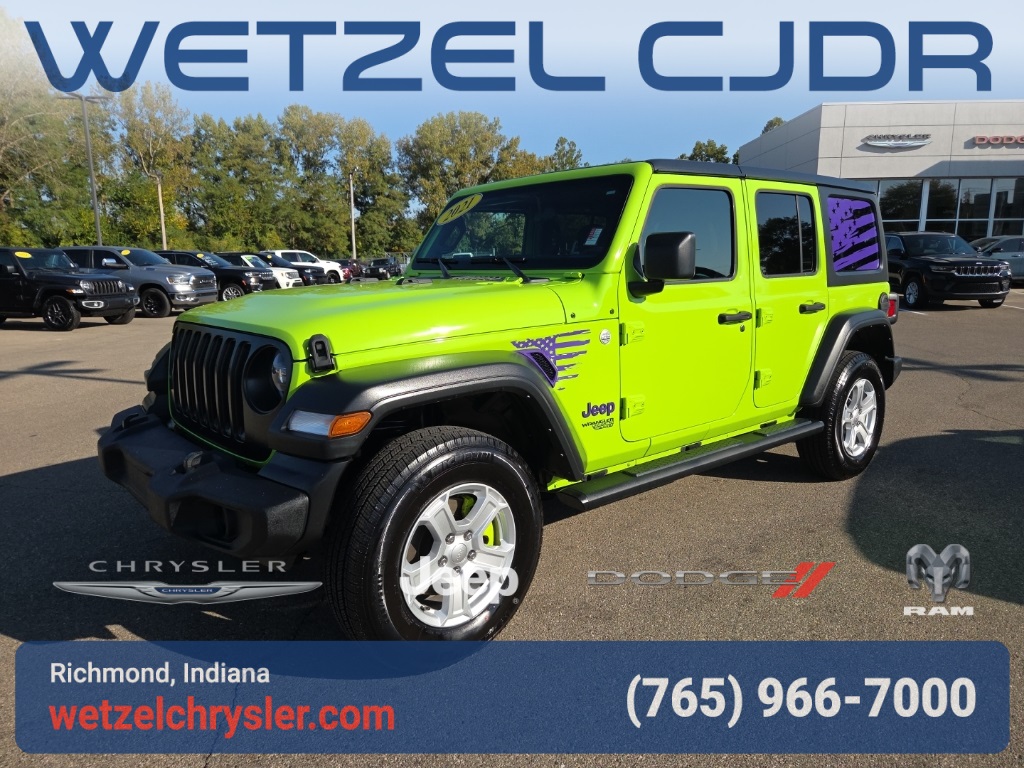 2021 Jeep Wrangler Unlimited Sport S photo 3
