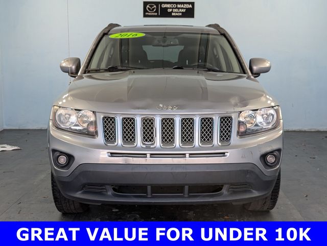 Used 2016 Jeep Compass Latitude with VIN 1C4NJDEB1GD542487 for sale in Delray Beach, FL