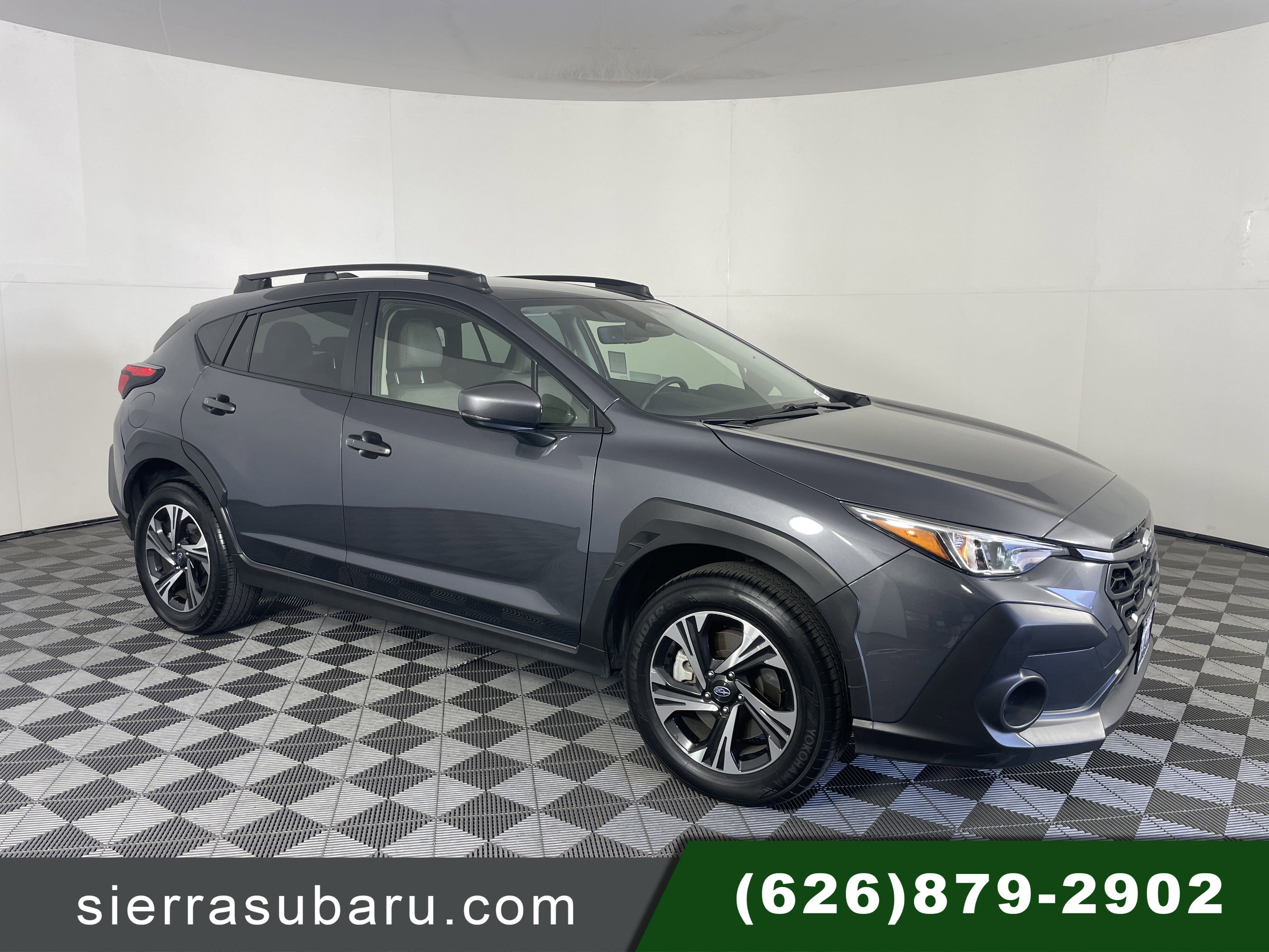 Used 2024 Magnetite Gray Metallic Subaru Premium image 1
