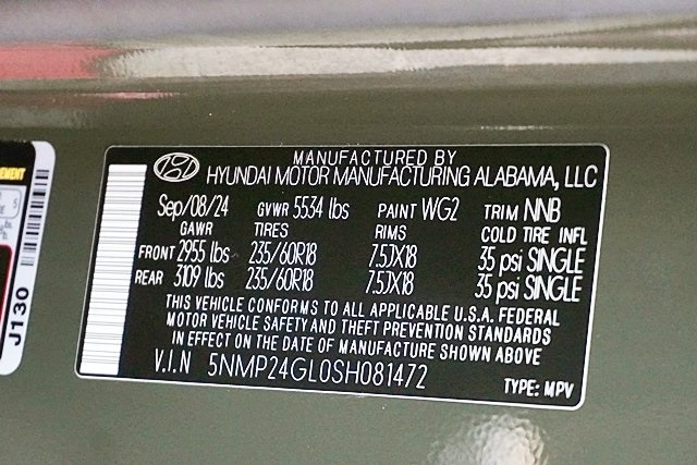 Used 2025 Green Hyundai SEL image 33