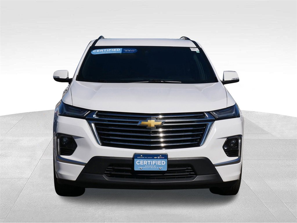 Used 2022 Chevrolet Traverse Premier with VIN 1GNEVKKW8NJ125714 for sale in Inver Grove Heights, Minnesota