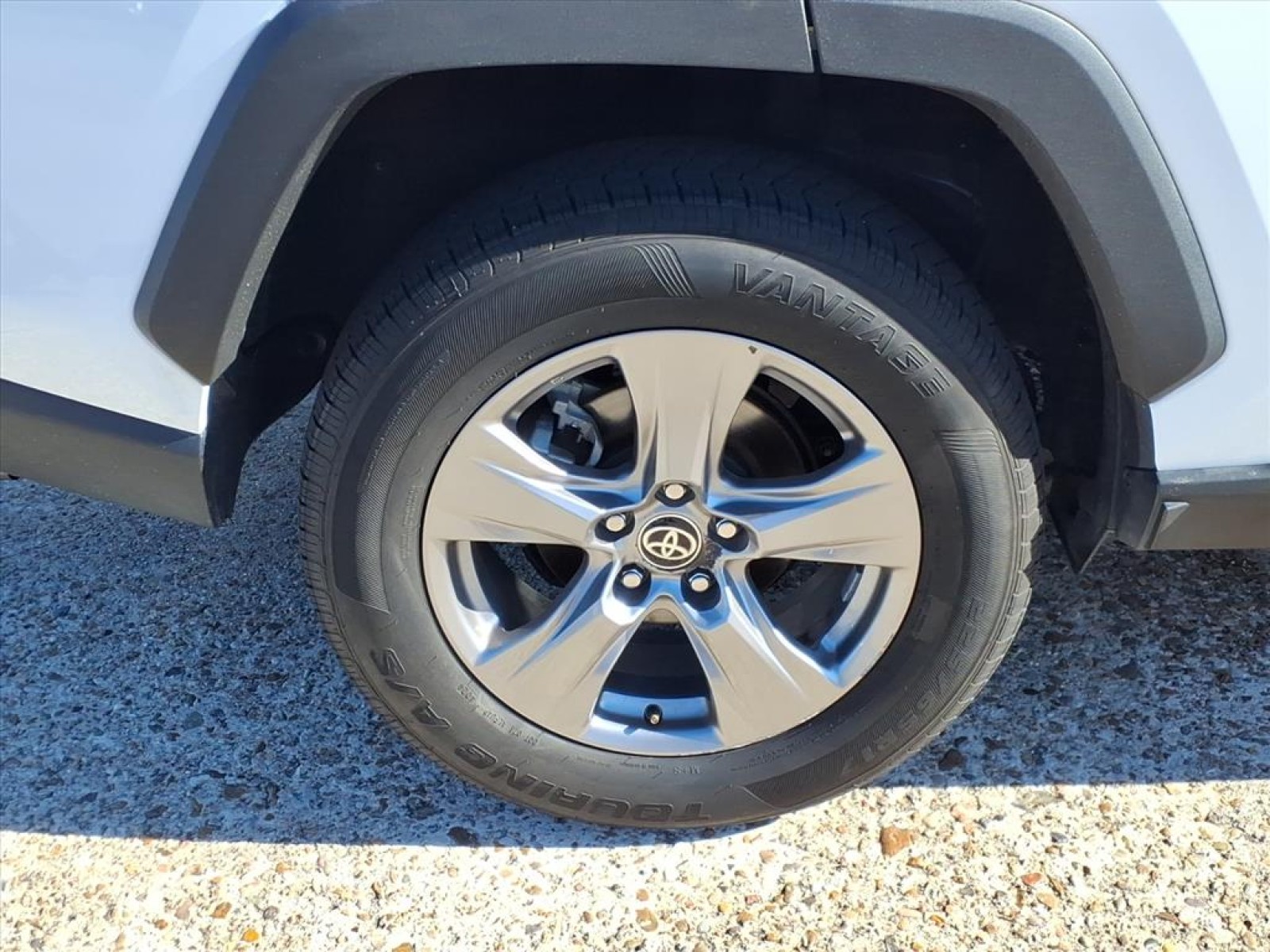 2024 Toyota RAV4 Hybrid LE White at Robbins Nissan