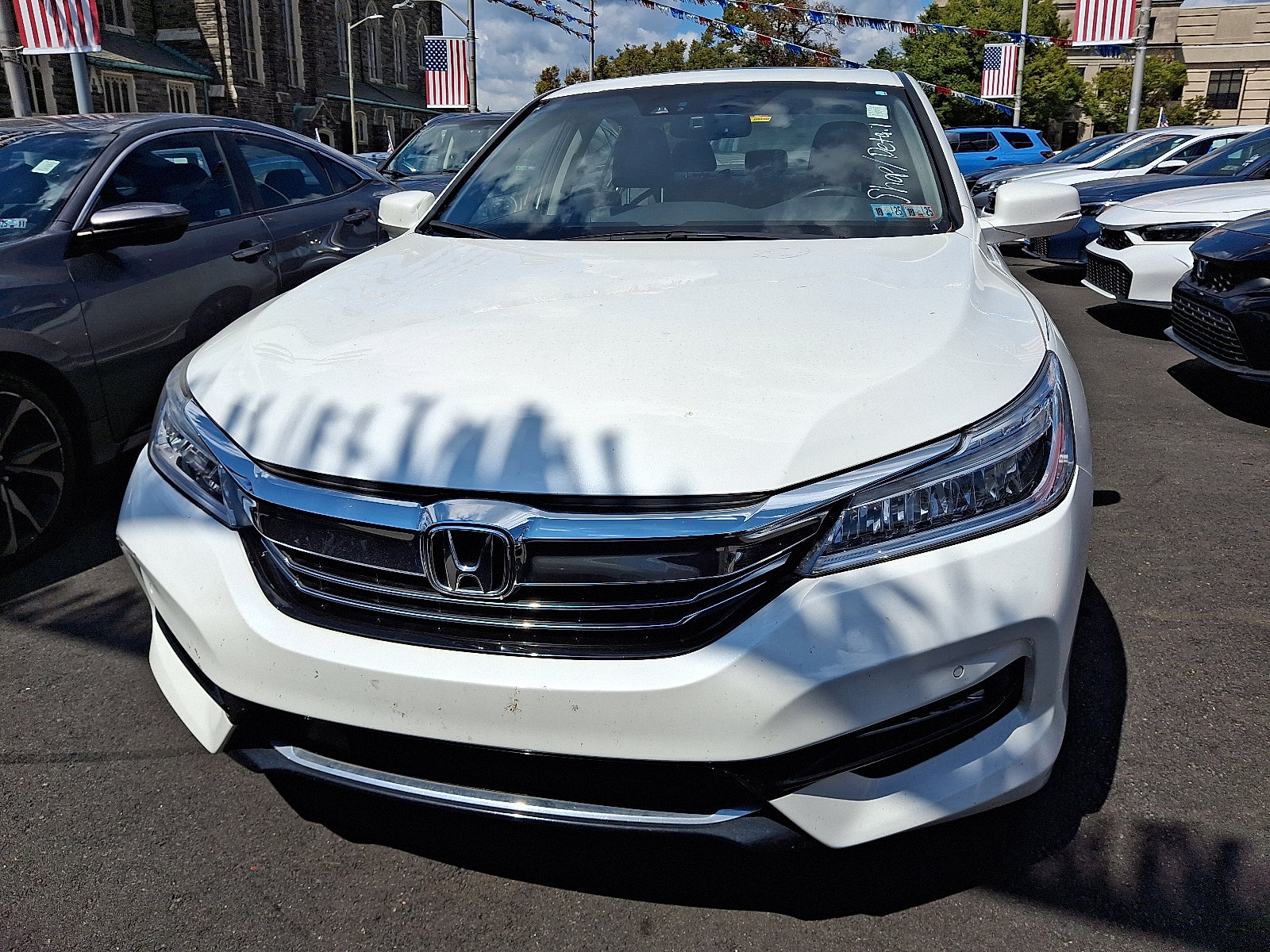 Used 2017 Honda Accord Hybrid Touring with VIN JHMCR6F77HC025013 for sale in Ardmore, PA