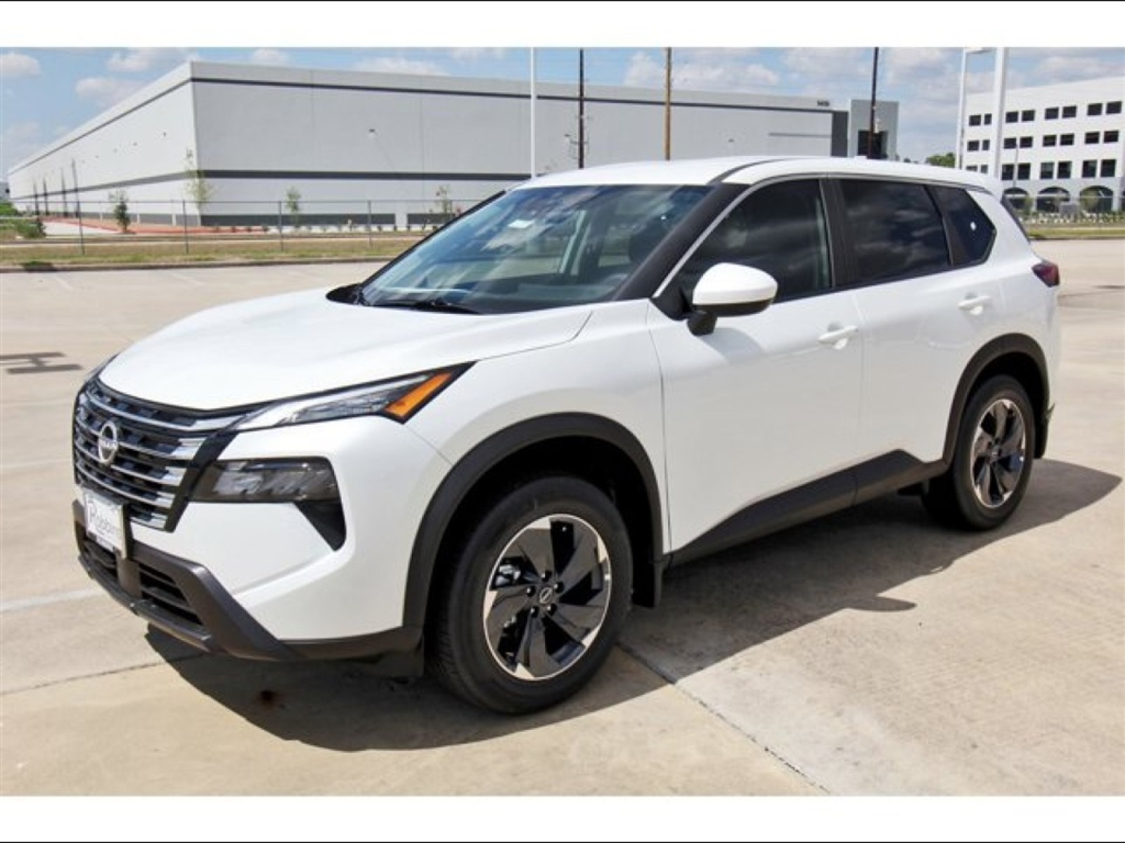 2026 Nissan Rogue SV White at Robbins Nissan