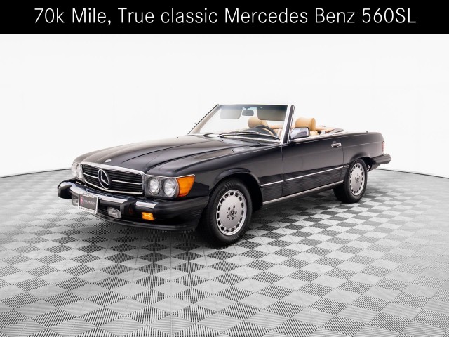 Pre-Owned 1987 Mercedes-Benz 500 560 SL 2D Convertible in