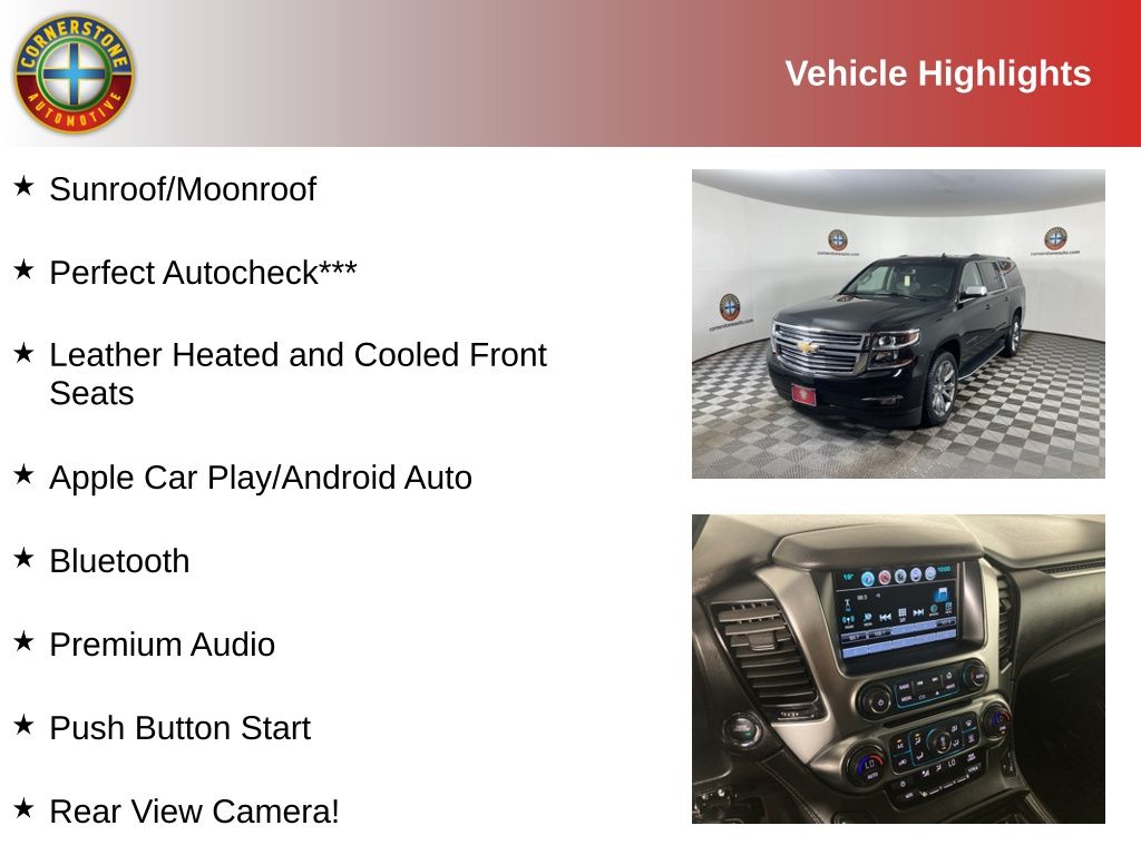 Used 2019 Chevrolet Suburban Premier with VIN 1GNSKJKC5KR374240 for sale in Elk River, Minnesota