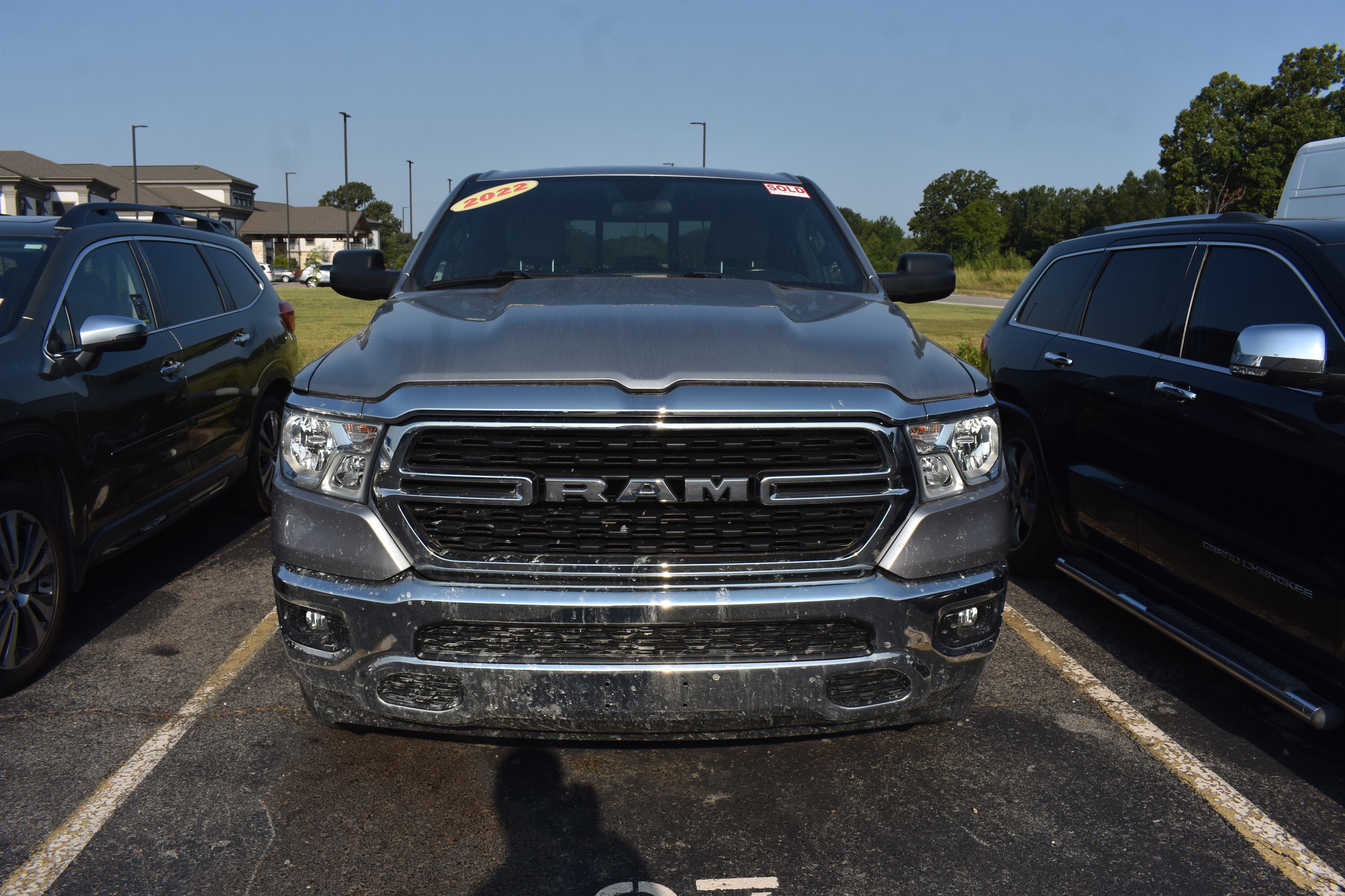 Used 2022 RAM Ram 1500 Pickup Big Horn/Lone Star with VIN 1C6SRFBT8NN142512 for sale in Little Rock