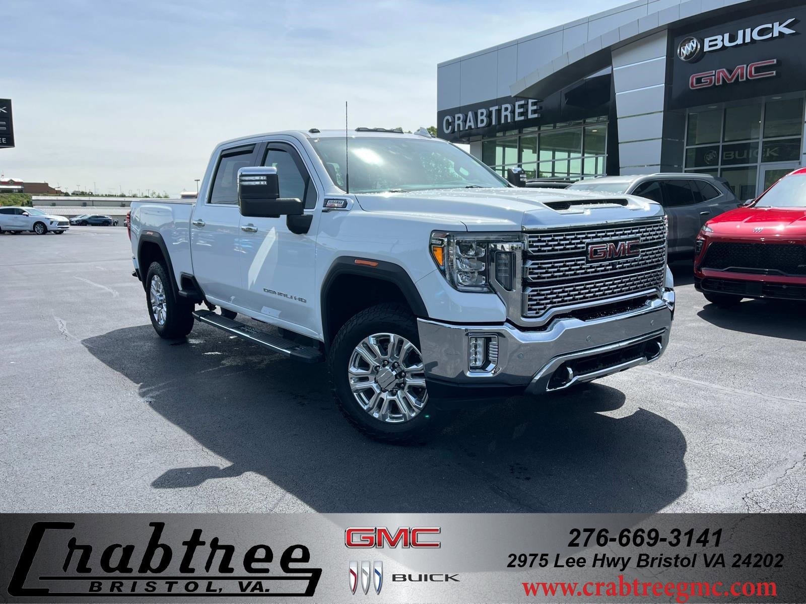 Used 2020 Summit White GMC Denali image 1