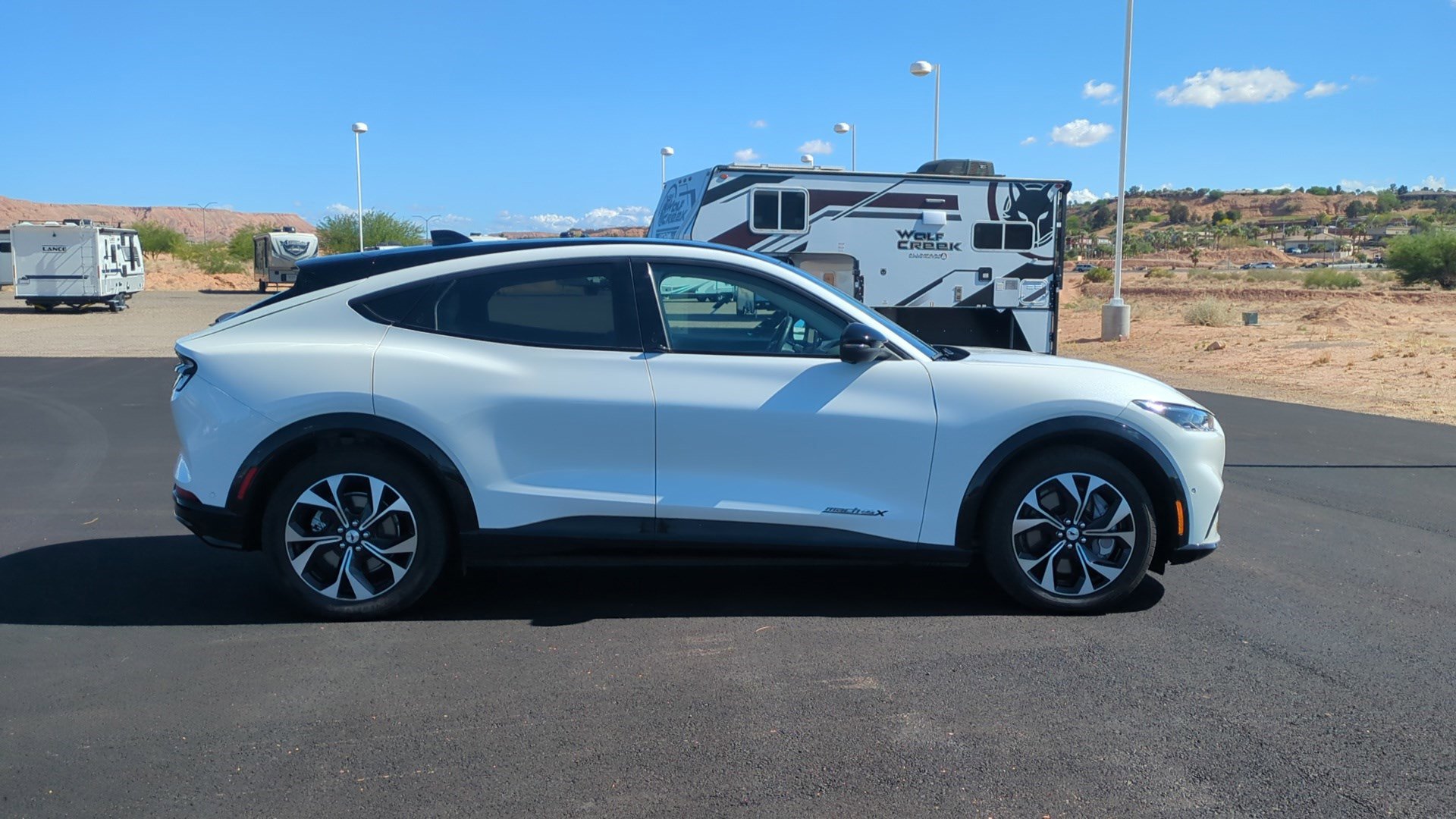 Used 2022 Ford Mustang Mach-E Premium AWD with VIN 3FMTK3SU0NMA11590 for sale in Mesquite, NV