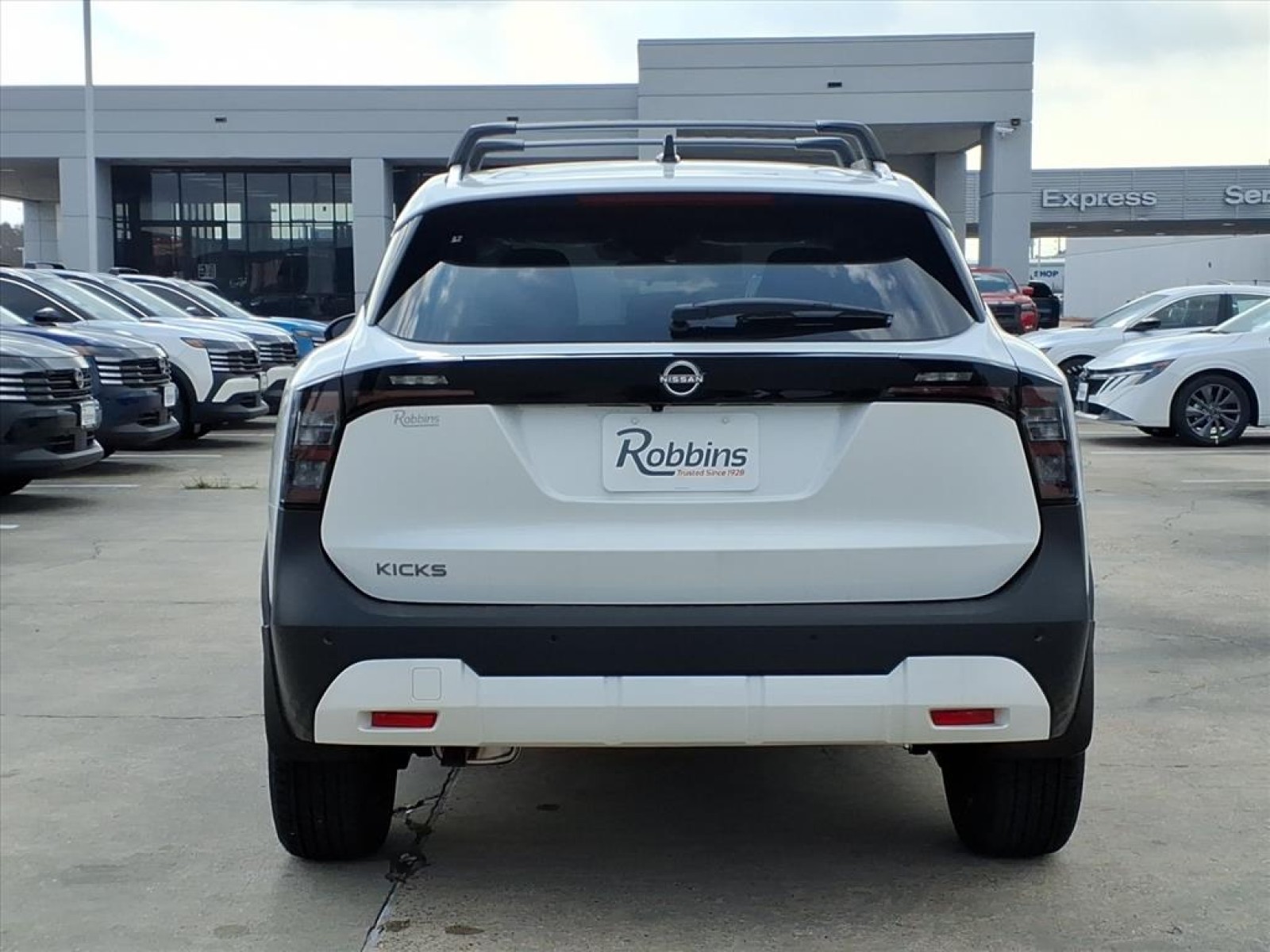 2026 Nissan Kicks SV White at Robbins Nissan