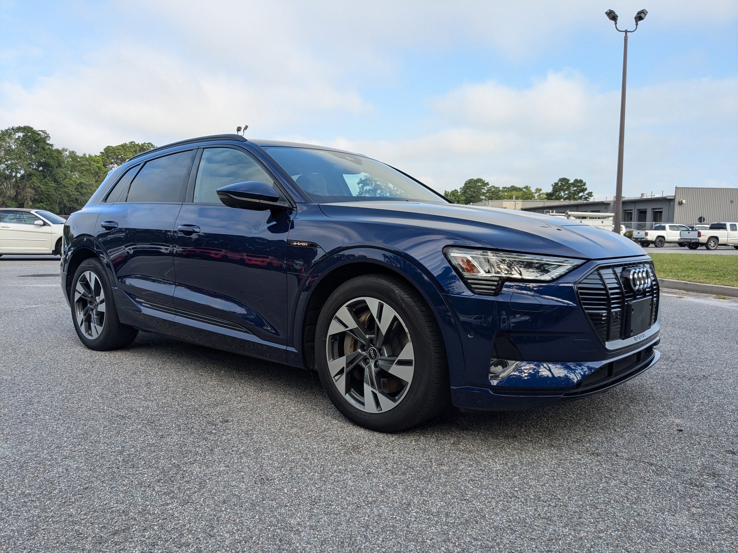 Used 2022 Audi e-tron Premium with VIN WA1AAAGE4NB006799 for sale in Savannah, GA