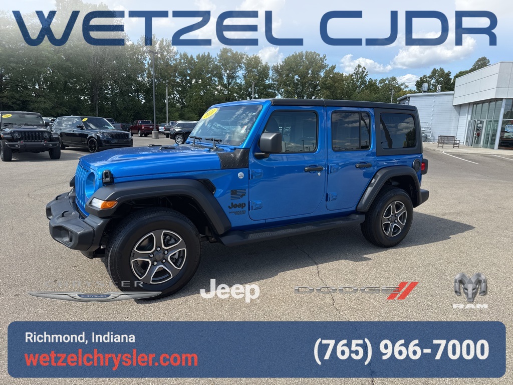 2021 Jeep Wrangler Unlimited Sport S photo 2