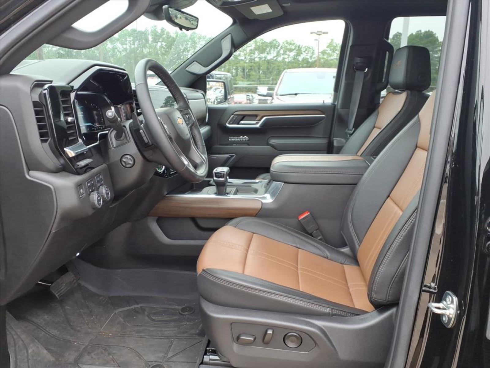 2025 Chevrolet Silverado 1500 High Country Black at Robbins Nissan