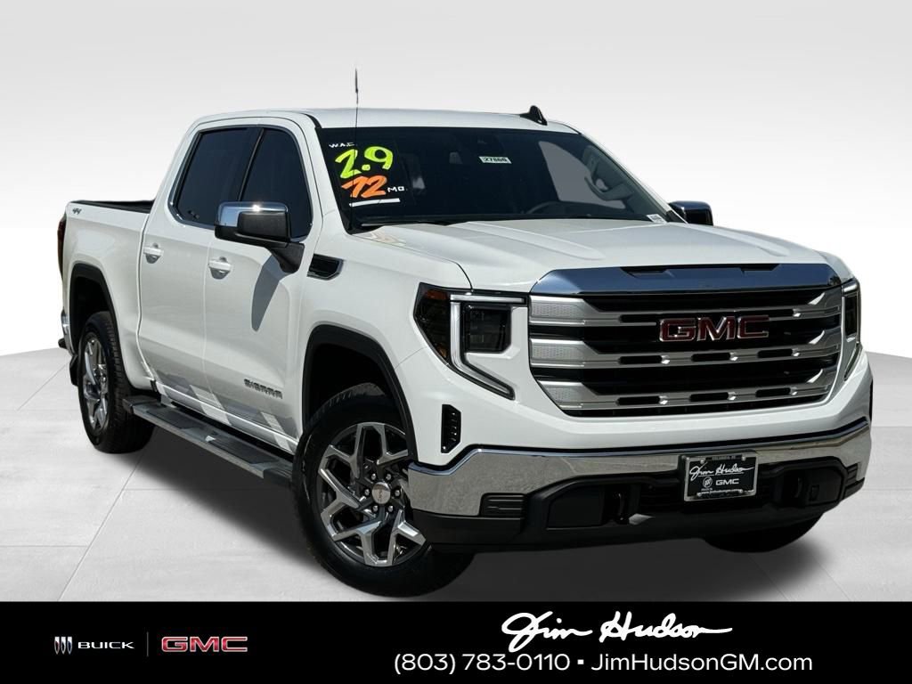 New 2024 Summit White GMC SLE image 1