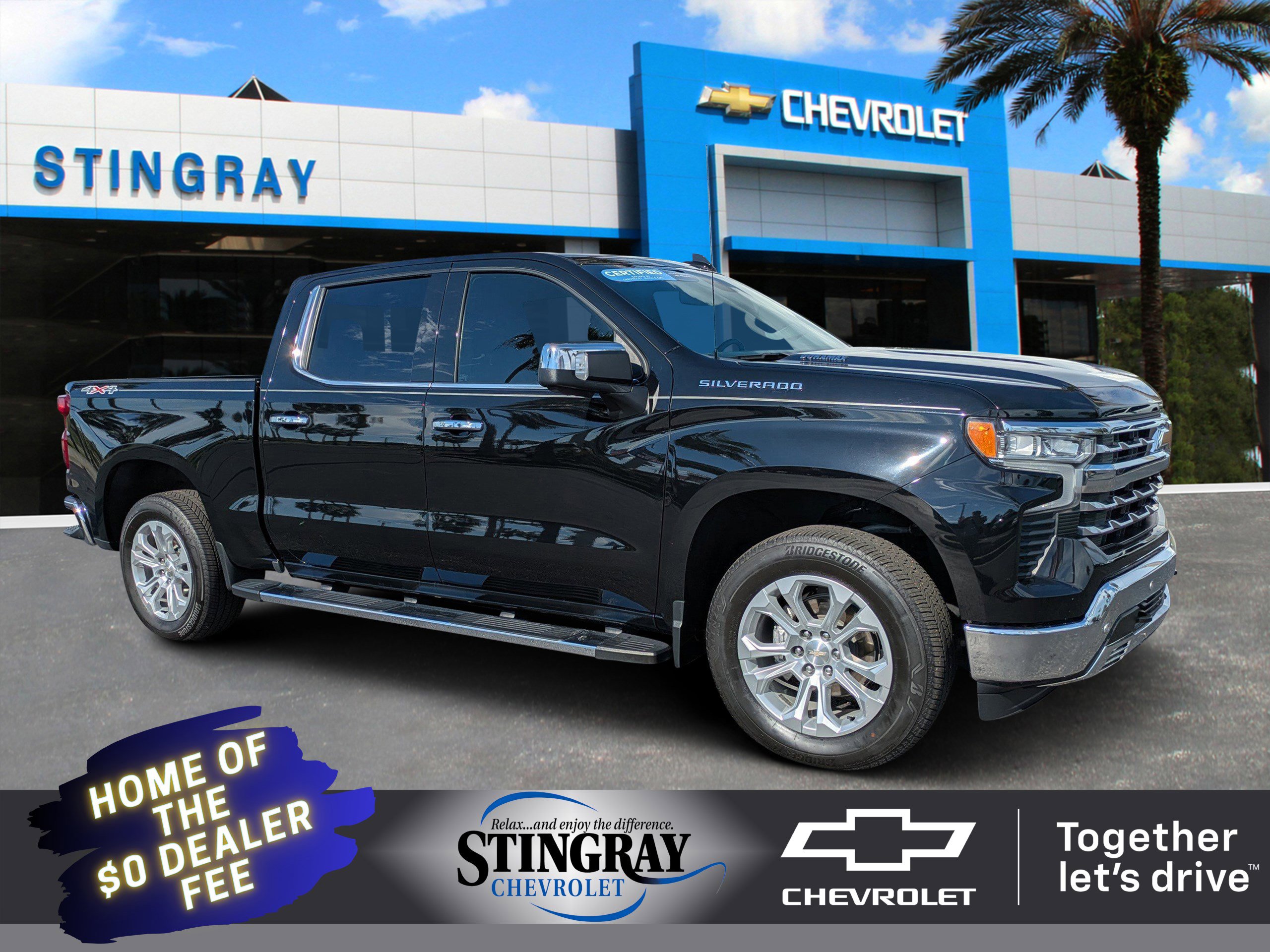 Certified Pre-Owned 2023 Chevrolet Silverado 1500 LTZ Crew