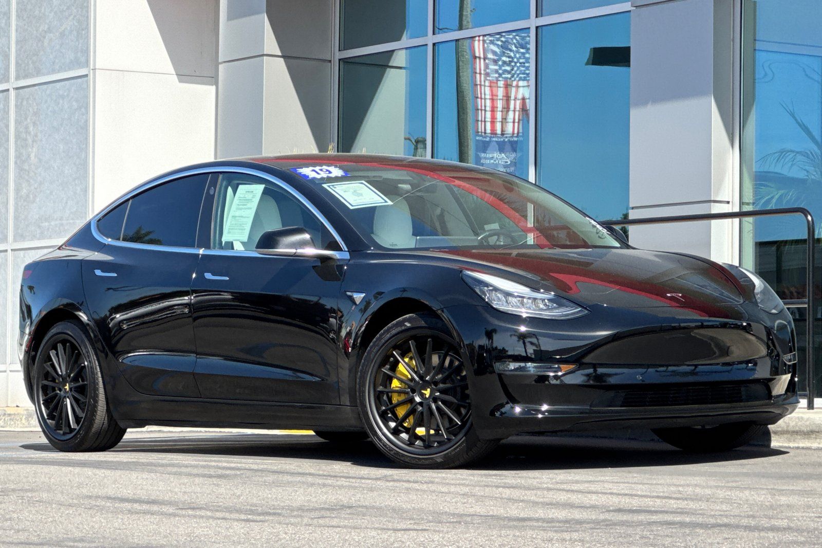 Used 2019 Tesla Model 3 Base with VIN 5YJ3E1EA1KF311933 for sale in Whittier, CA