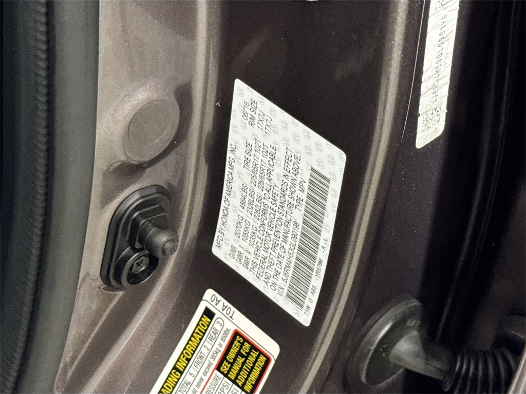 2016 Honda CR-V EX photo 36
