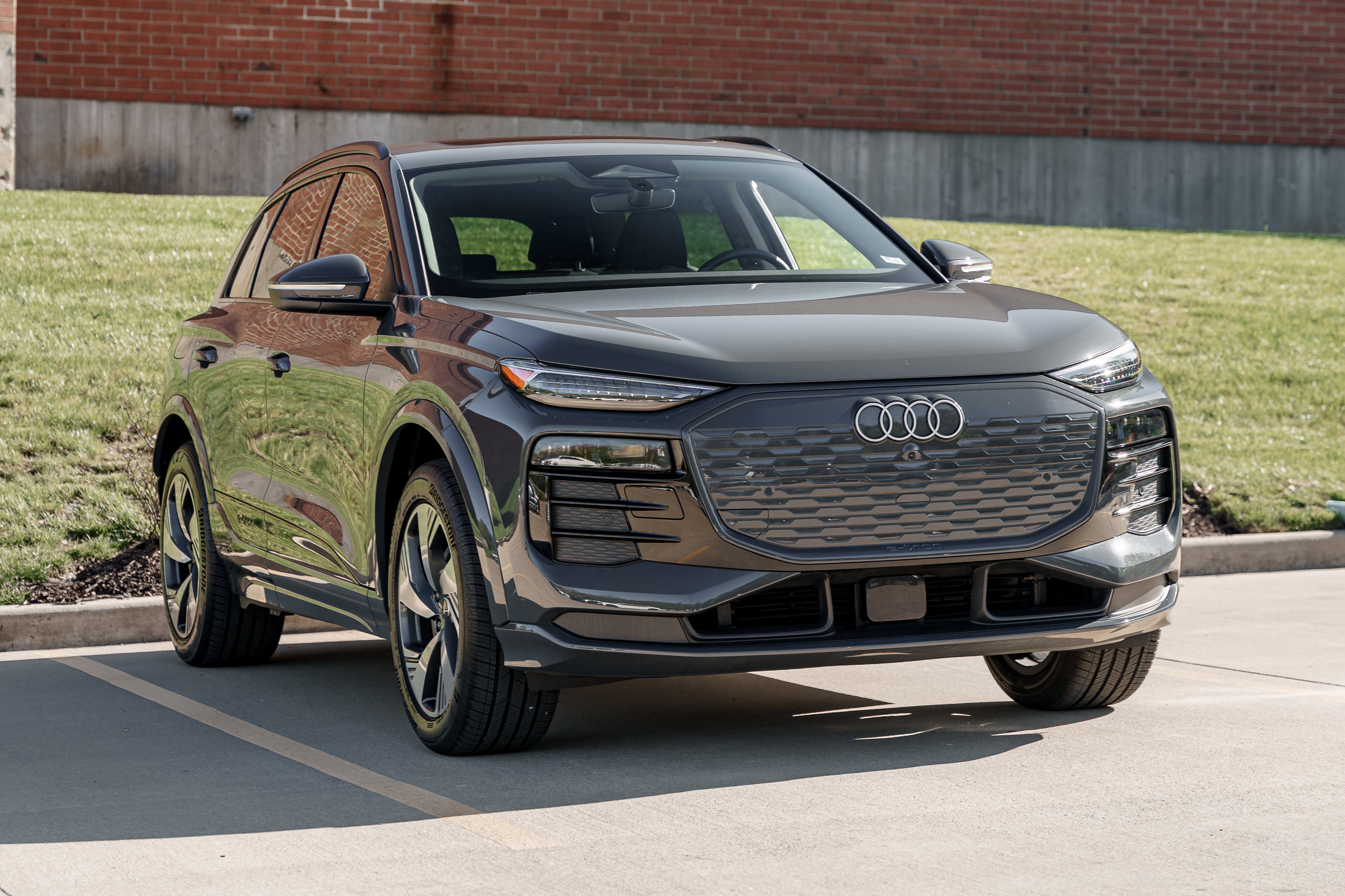 Used 2025 Audi Q6 e-tron quattro Premium Plus with VIN WA124BGF3SA004960 for sale in Kirkwood, MO