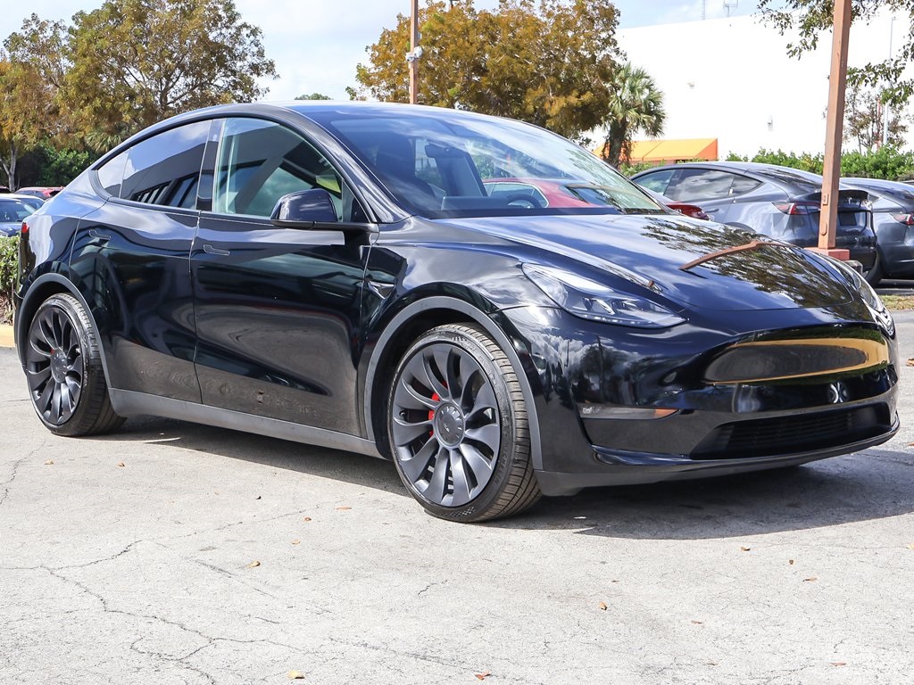 Used 2023 Tesla Model Y Performance with VIN 7SAYGDEF0PF669435 for sale in Kansas City