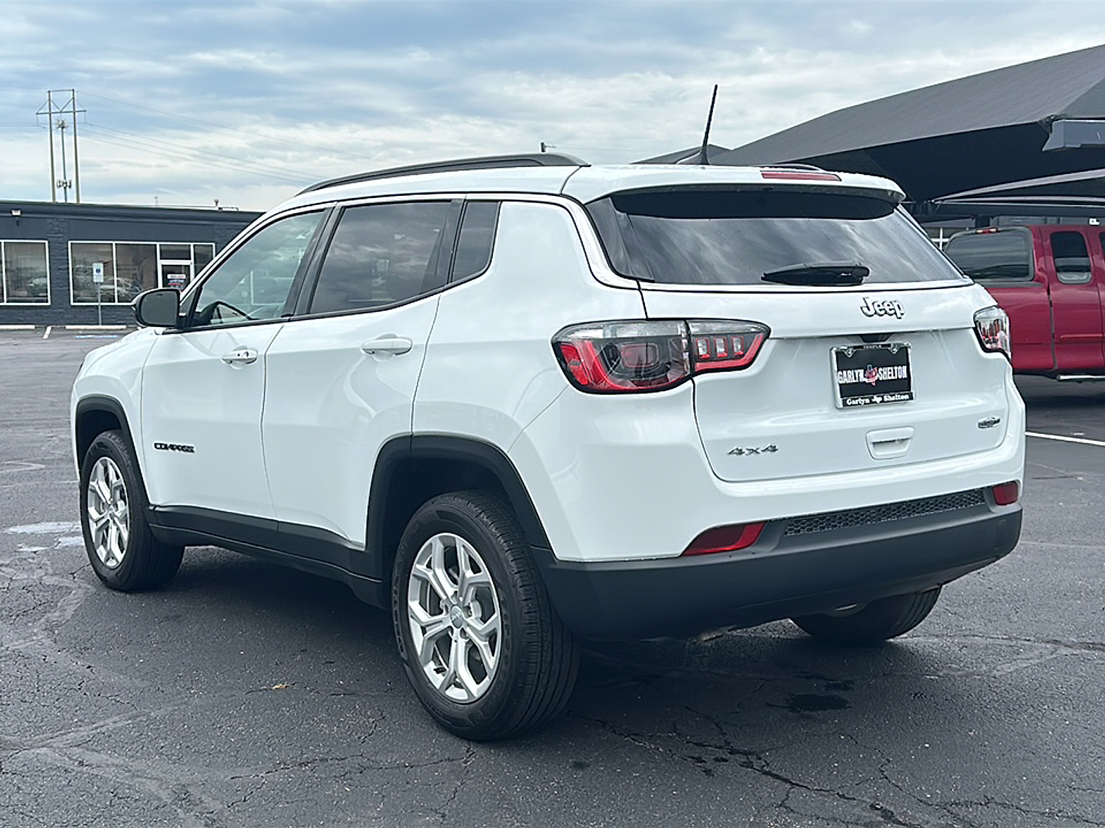 Used 2024 Bright White Clearcoat Jeep Latitude 4x4 image 6