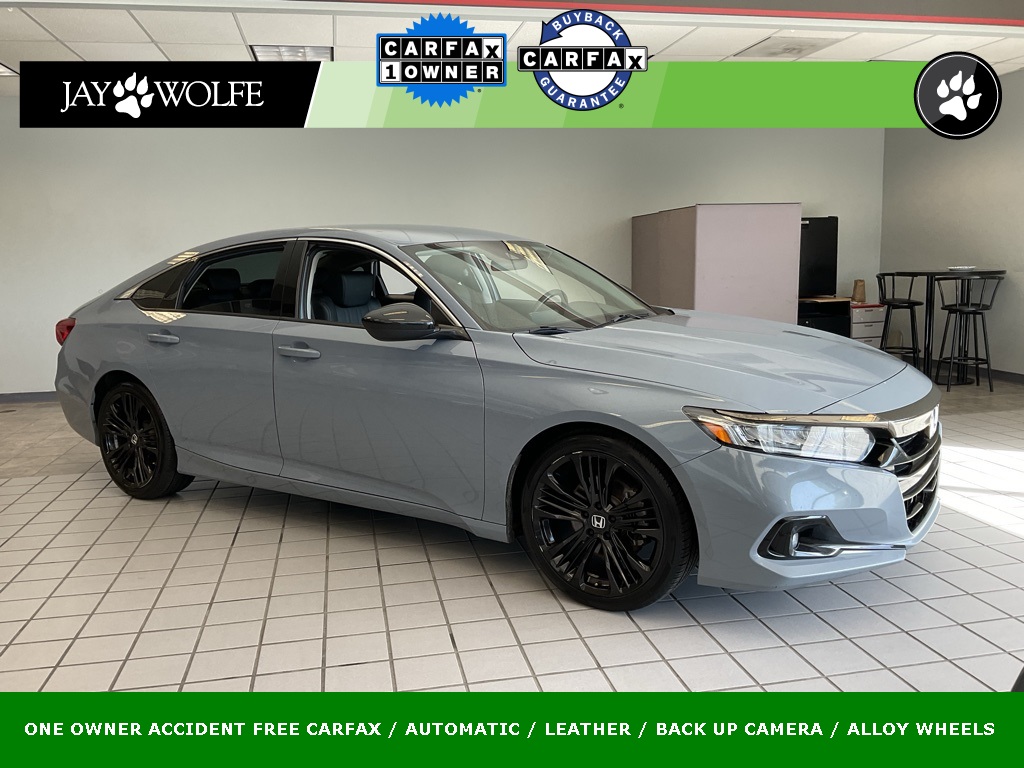 PreOwned 2021 Honda Accord Sport Special Edition 4D Sedan in Kansas