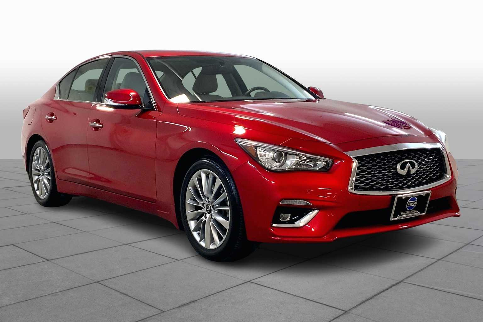 Used 2022 INFINITI Q50 LUXE with VIN JN1EV7BRXNM342361 for sale in Kansas City