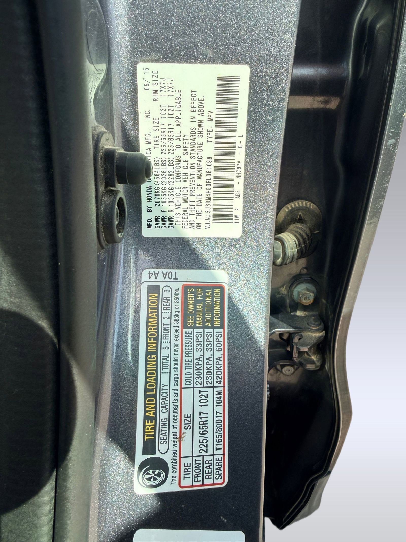 2015 Honda CR-V EX photo 20