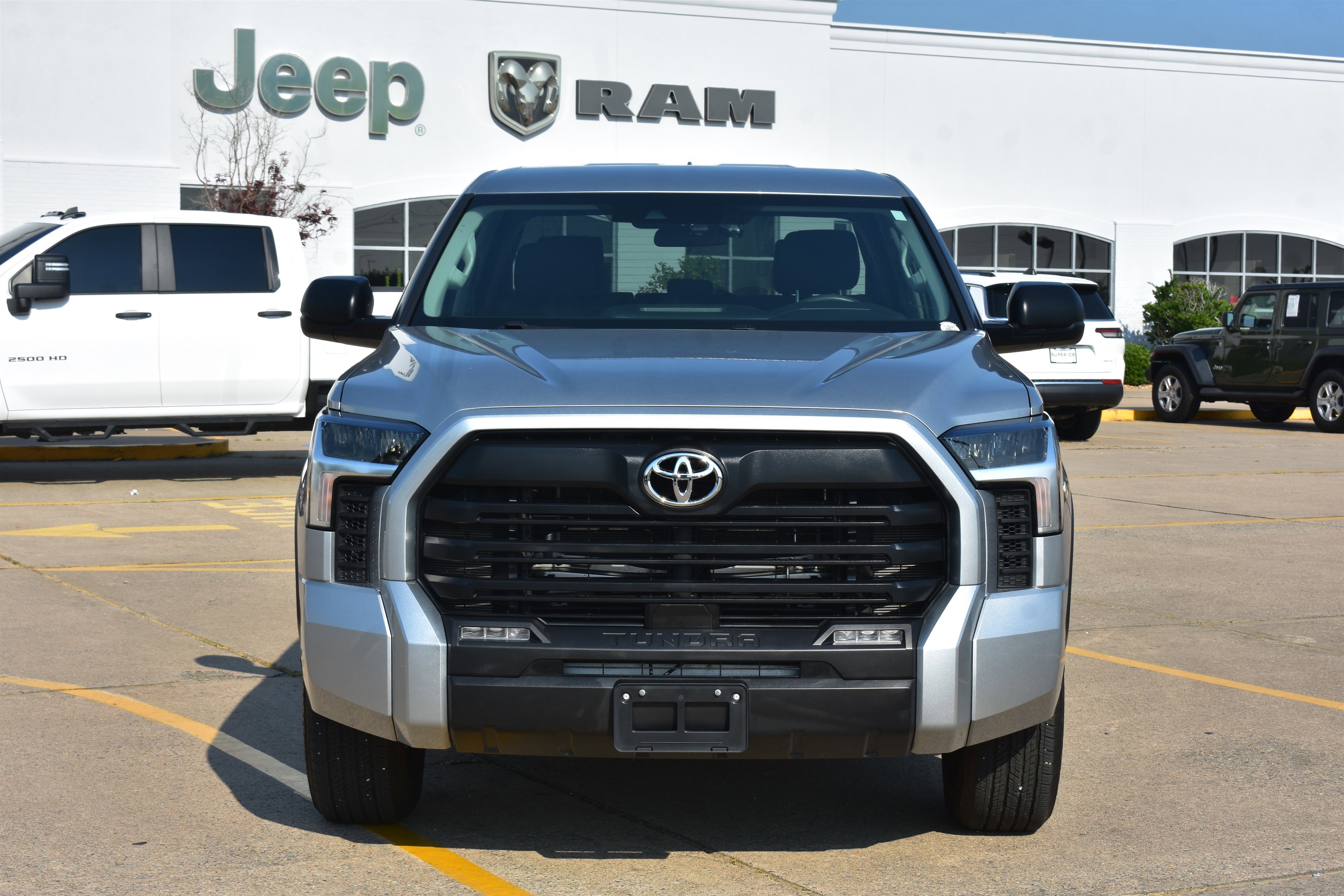 Used 2024 Toyota Tundra SR5 with VIN 5TFLA5AB9RX035633 for sale in Little Rock