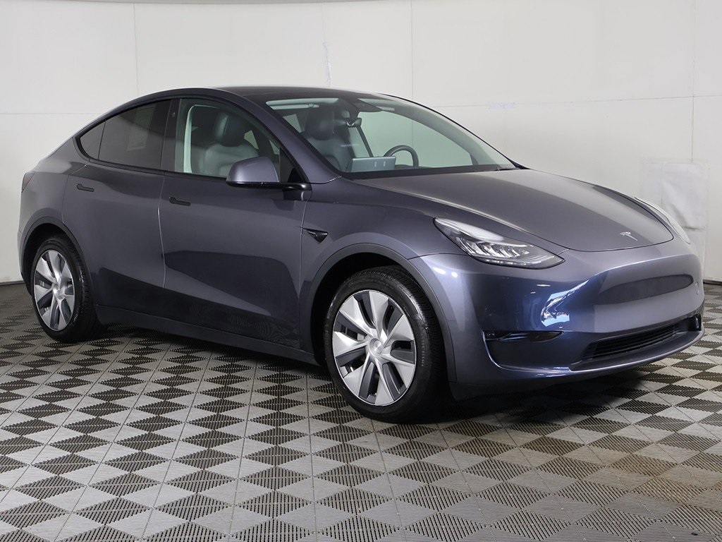 Used 2023 Tesla Model Y Long Range with VIN 7SAYGAEEXPF588786 for sale in Bedford, OH