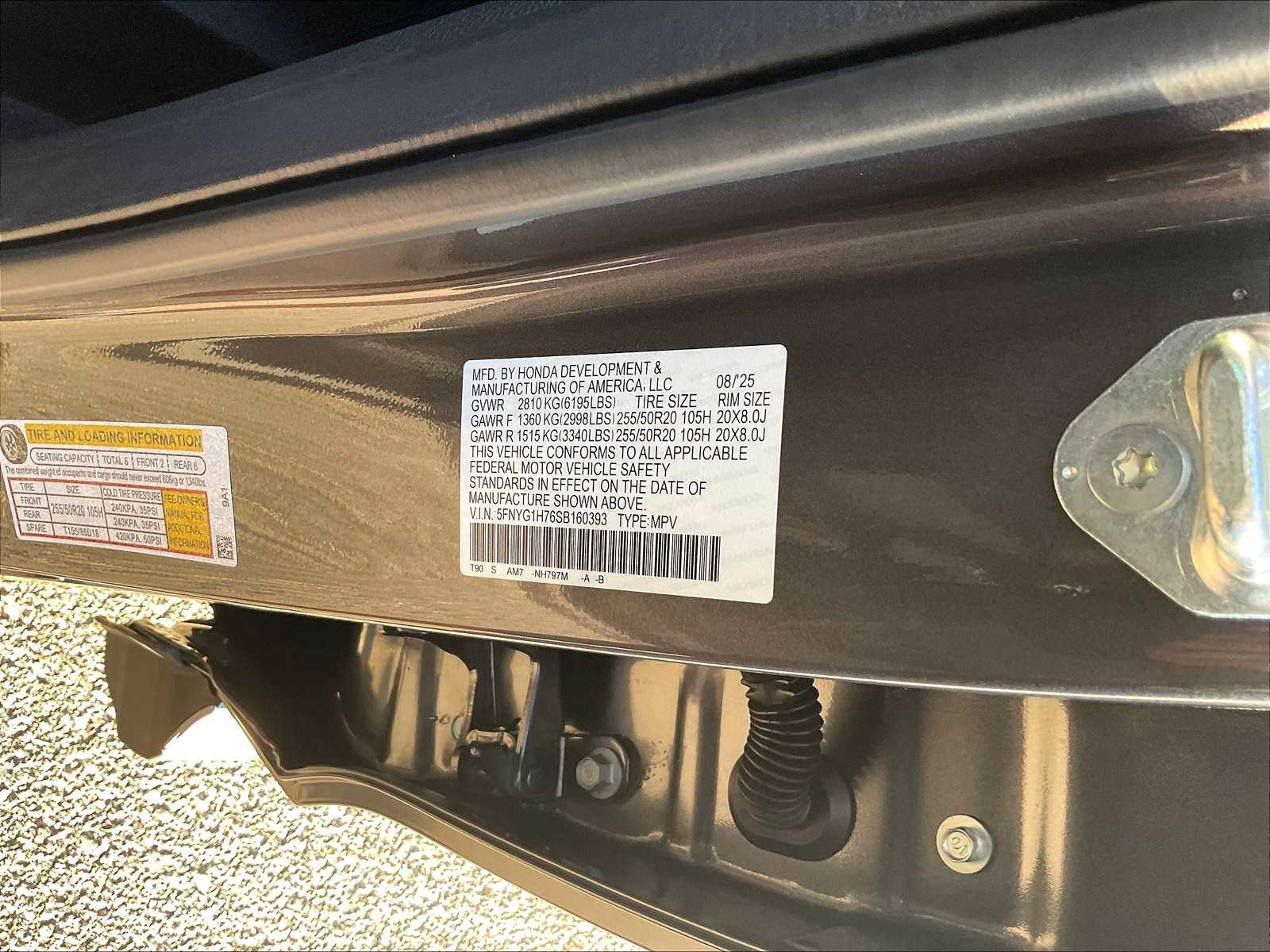 2025 Honda Pilot Touring photo 16