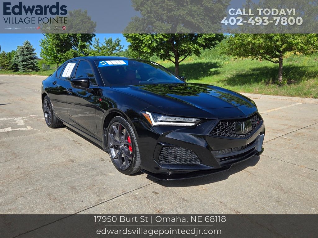 Used 2023 Black Acura Type S image 1