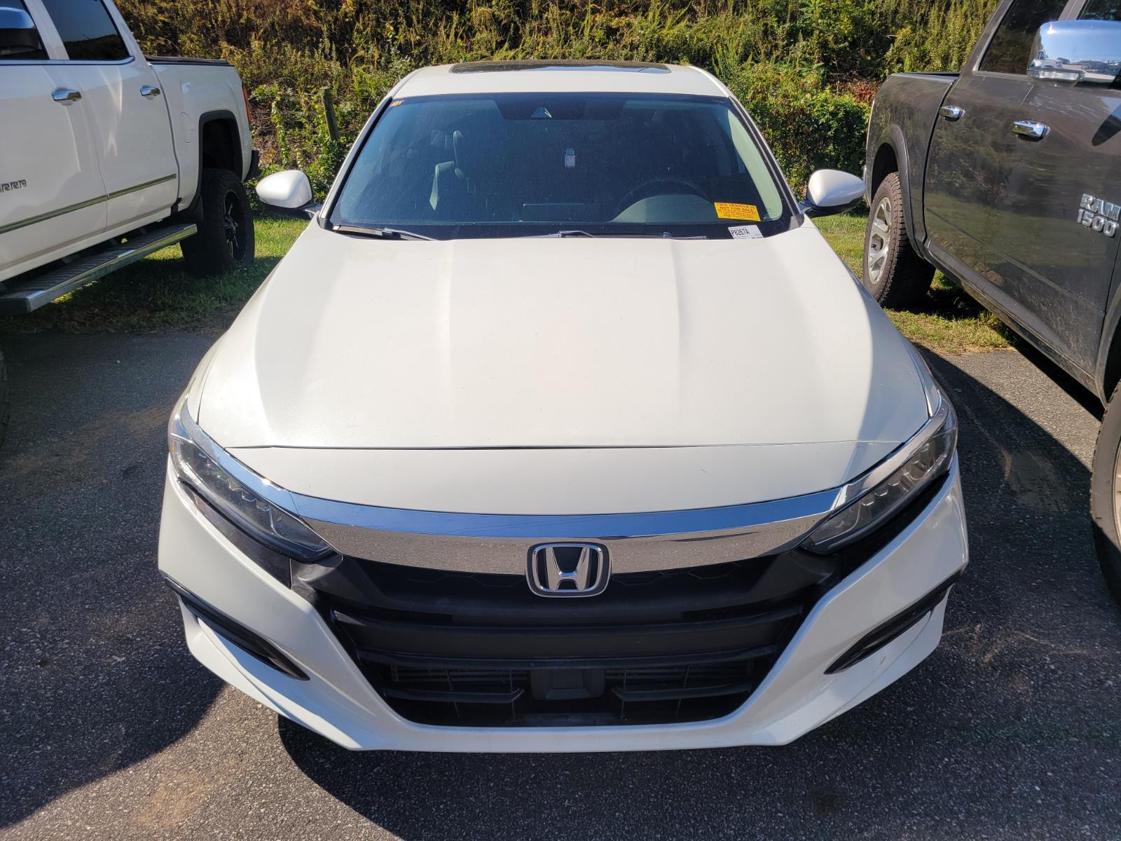 Used 2018 Honda Accord EX-L with VIN 1HGCV1F54JA086787 for sale in Morganton, NC