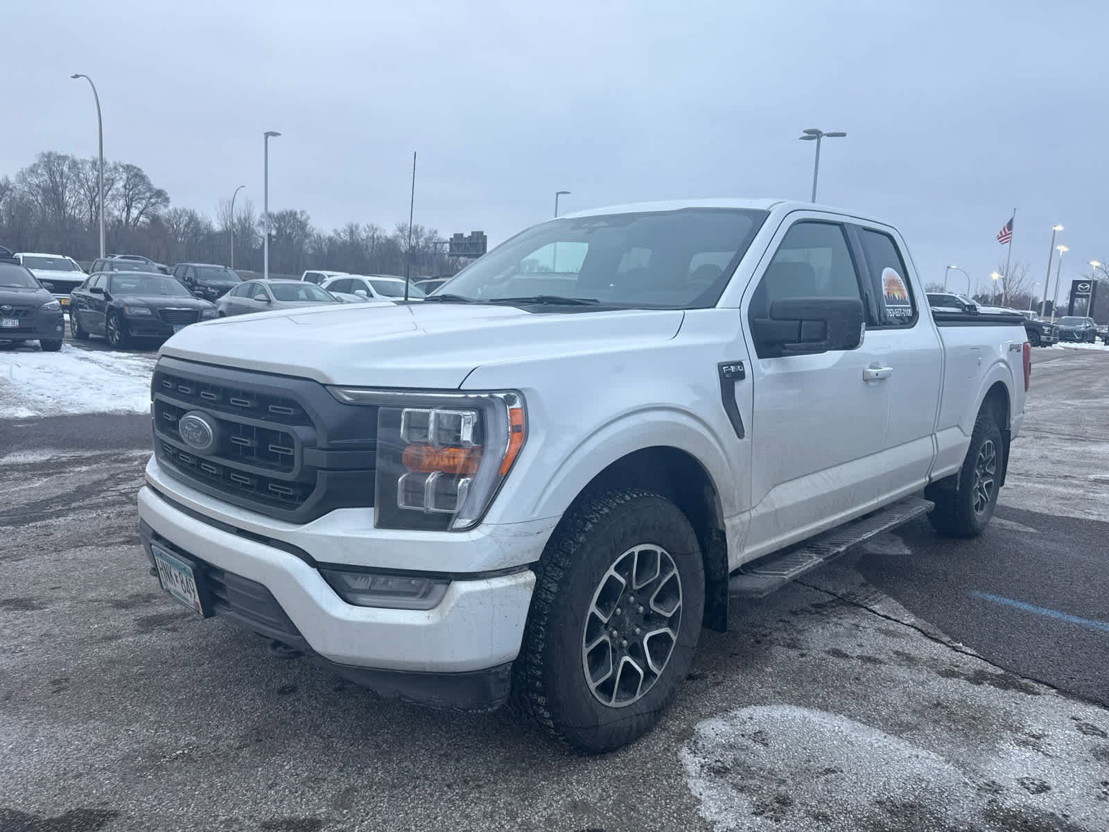 Used 2022 Ford F-150 XL with VIN 1FTFX1E50NKD84969 for sale in Brooklyn Center, MN
