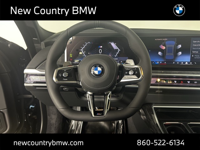 New 2025 Black Sapphire Metallic BMW 760i xDrive image 15