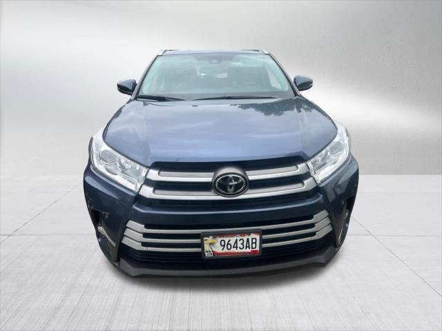 Certified 2019 Toyota Highlander XLE with VIN 5TDJZRFH4KS737343 for sale in Golden Valley, Minnesota