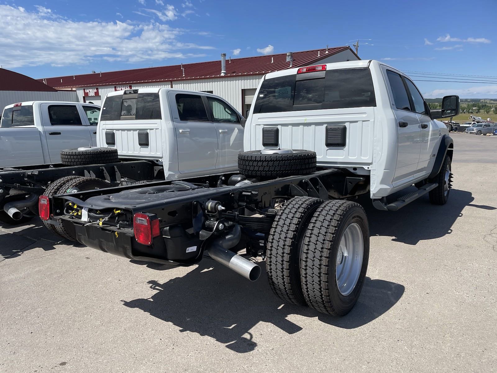 New 2024 Bright White Clearcoat Ram SLT image 10
