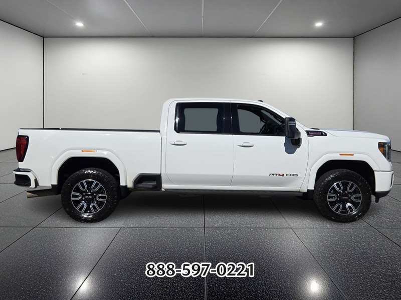Used 2021 GMC Sierra 2500HD AT4 with VIN 1GT49PEY5MF130289 for sale in Little Rock