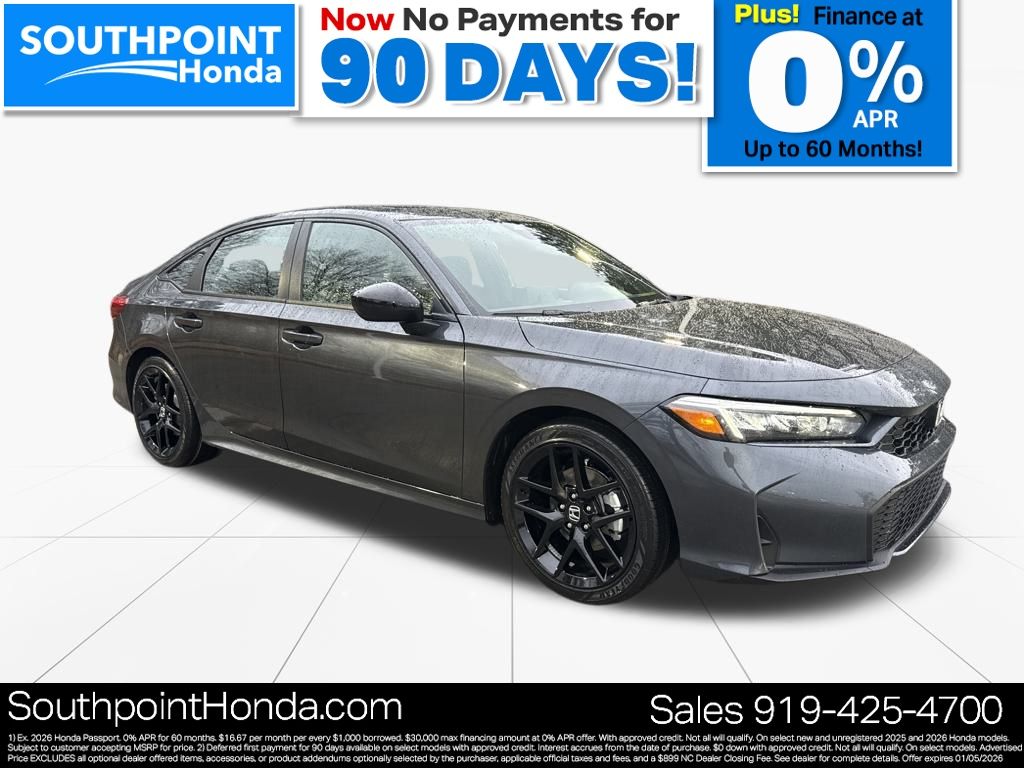 2026 Honda Civic Sport's photo