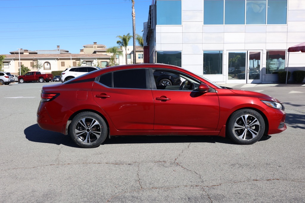 Used 2021 Nissan Sentra SV with VIN 3N1AB8CV3MY250304 for sale in Riverside, CA