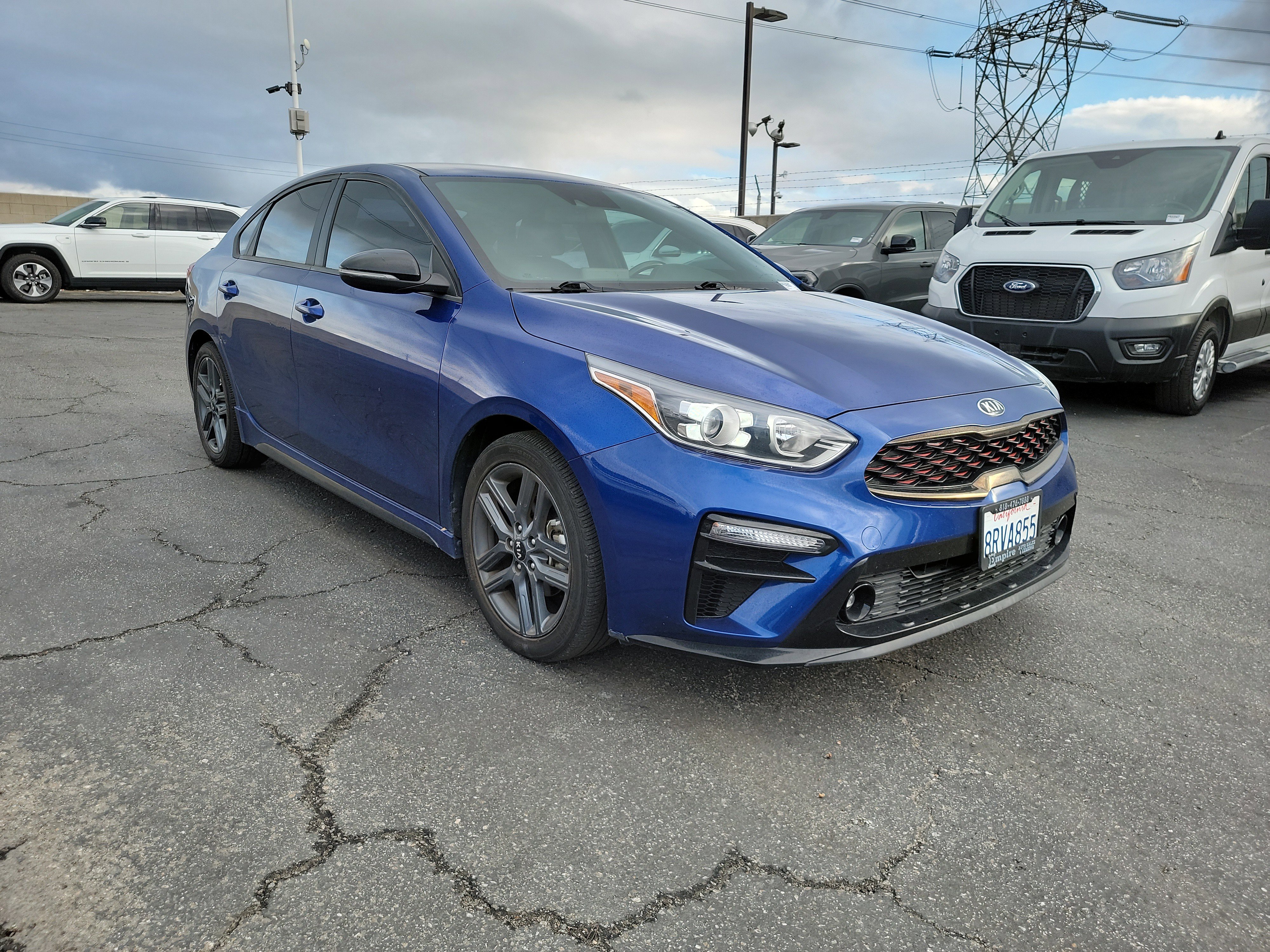 Used 2020 Kia FORTE GT-Line with VIN 3KPF34AD9LE261486 for sale in Fontana, CA