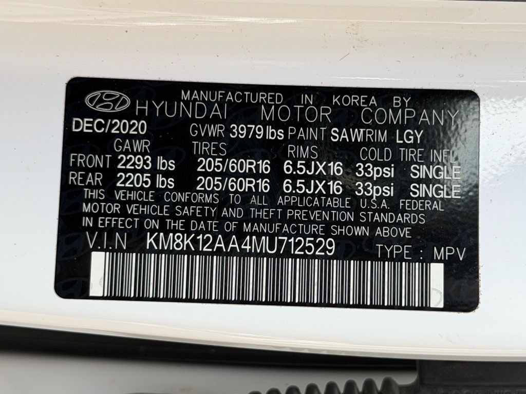 2021 Hyundai Kona SE photo 29