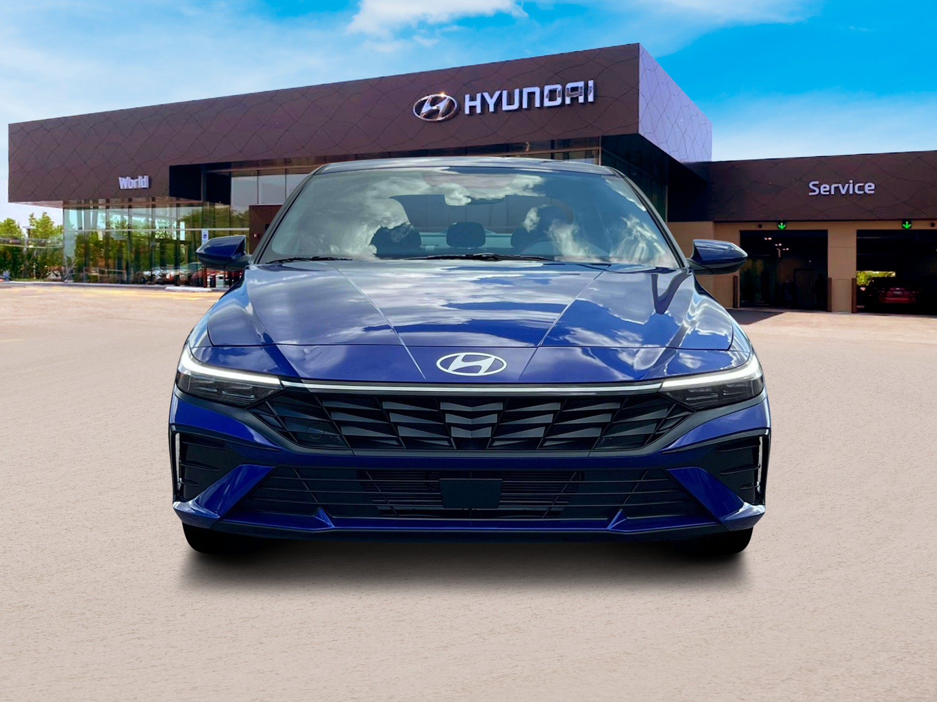 New 2025 Intense Blue Hyundai SEL Convenience image 12