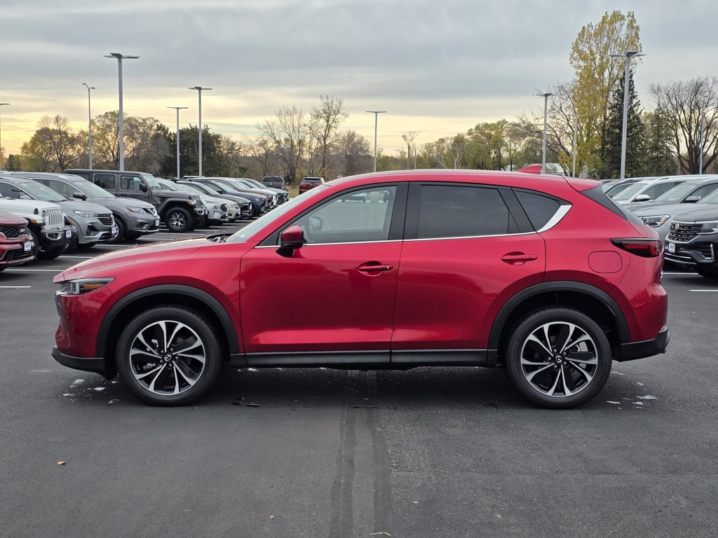 Used 2023 Mazda CX-5 S Premium package with VIN JM3KFBDM1P0204436 for sale in St. Cloud, Minnesota