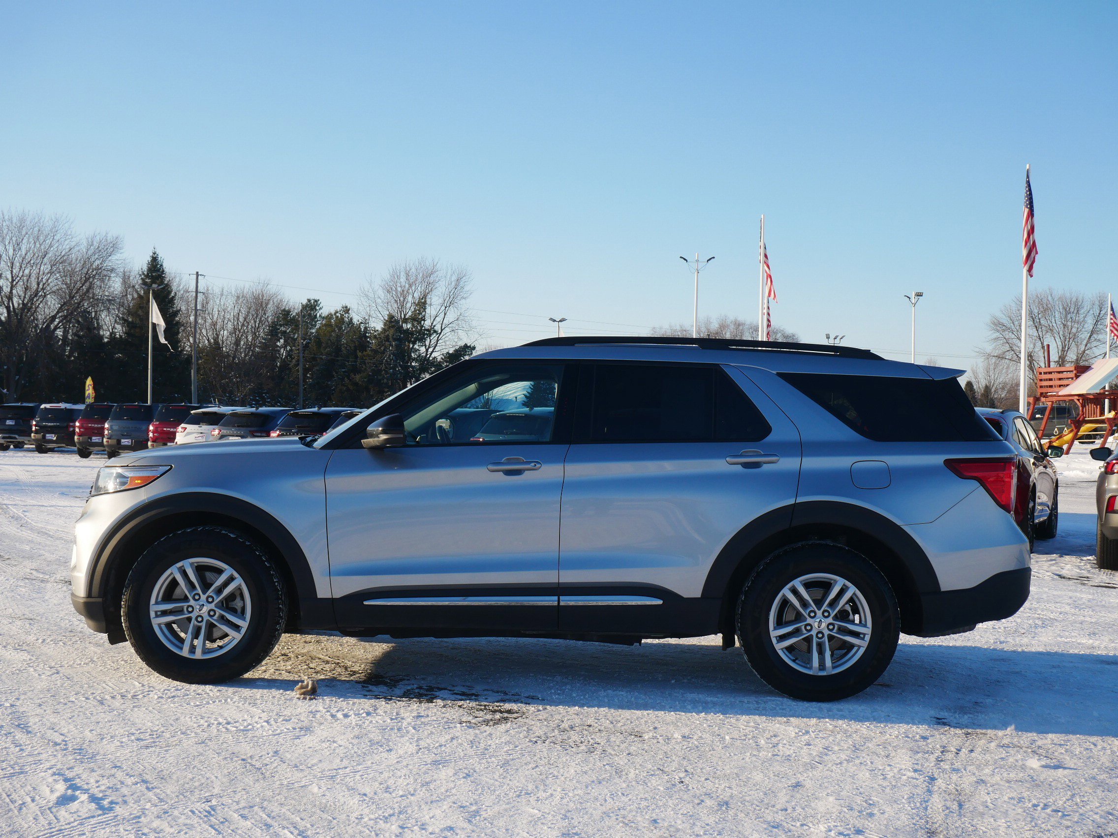 Used 2023 Ford Explorer XLT with VIN 1FMSK8DH3PGC13118 for sale in Hastings, Minnesota