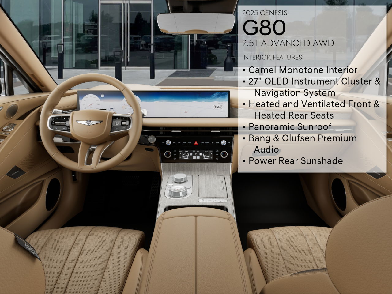 2025 Genesis G80 2.5T Advanced AWD photo 16