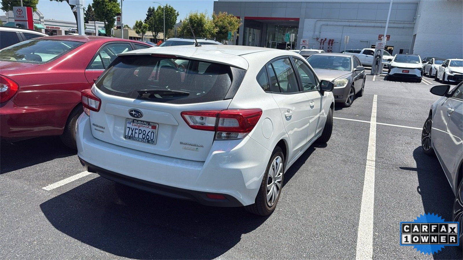 Used 2017 Subaru Impreza Base with VIN 4S3GTAA66H3710206 for sale in Sunnyvale, CA